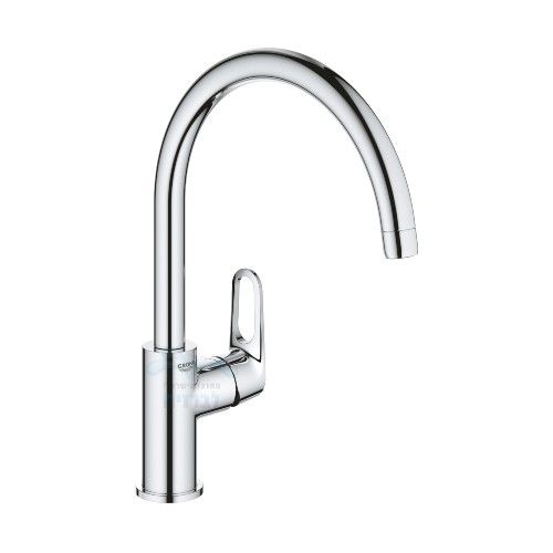 31538001 GROHE | ברז פרח Grohe 31538001 לכיור מטבח BAUFLOW | כרום ניקל גרואה.