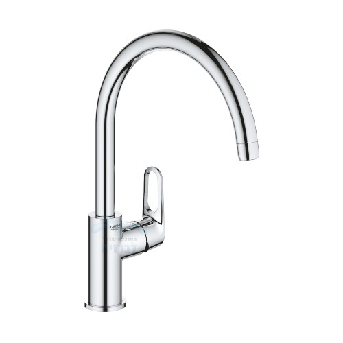 ברז ברבור Grohe 31538001 לכיור מטבח BAUFLOW | כרום ניקל