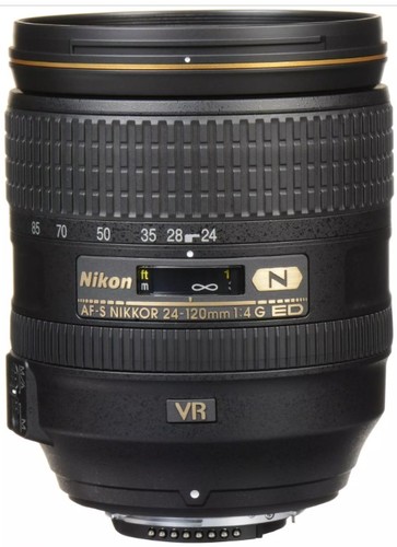 עדשה AF-S NIKKOR 24-120mm f/4G ED VR Nikon 