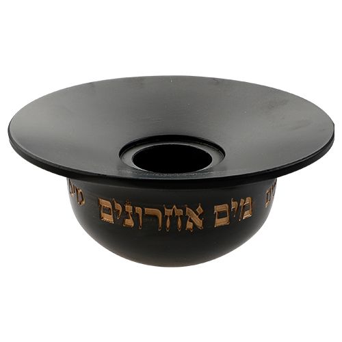 מים אחרונים פולימר מהודר שחור זהב