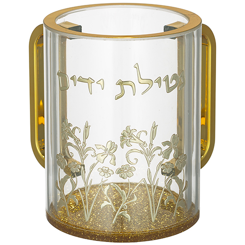 נטלה אקריליק בעיצוב נקי עם אותיות בולטות