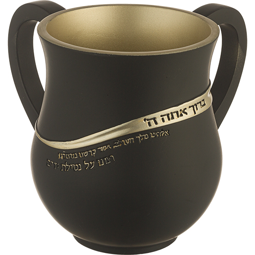נטלה לנטילת ידיים מפולימר קשיח בעיצוב קלאסי