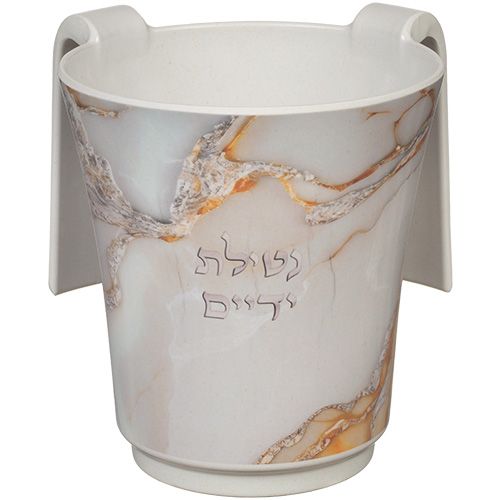 נטלה במבוק טבעי עם הדפס מעוצבת