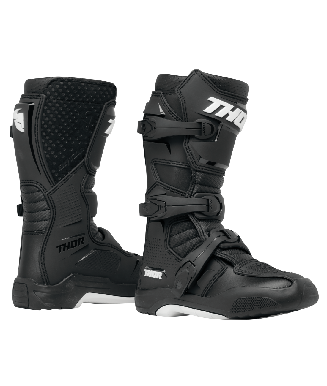 מגף ילדים טור שחור-THOR XR MX BOOT צבע שחור