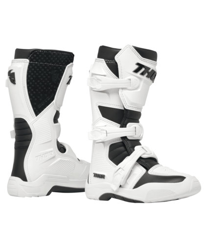 מגף ילדים טור לבן -THOR XR MX BOOT צבע לבן