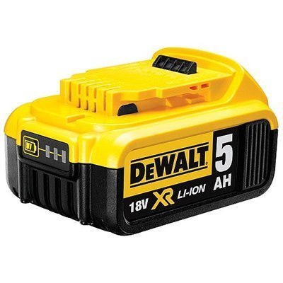 פטישון נטען בראשלס DCH133 + סוללה 5 אמפר + מטען מהיר DEWALT