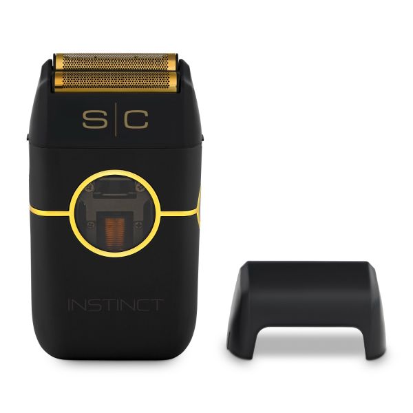 מכונת גילוח מקצועית StyleCraft Instinct Metal Double Foil Shaver – שחור