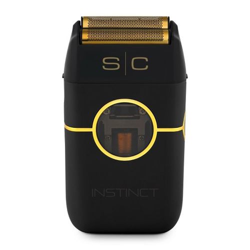 מכונת גילוח מקצועית StyleCraft Instinct Metal Double Foil Shaver – שחור
