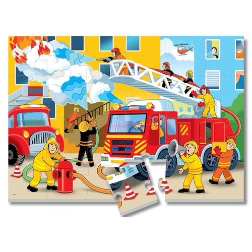 יצירה - פאזל רצפה 24 חלקים מכבי אש