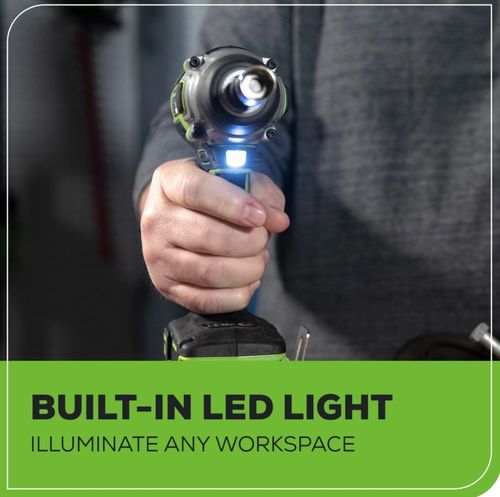 מברגת אימפקט GREENWORKS דגם 