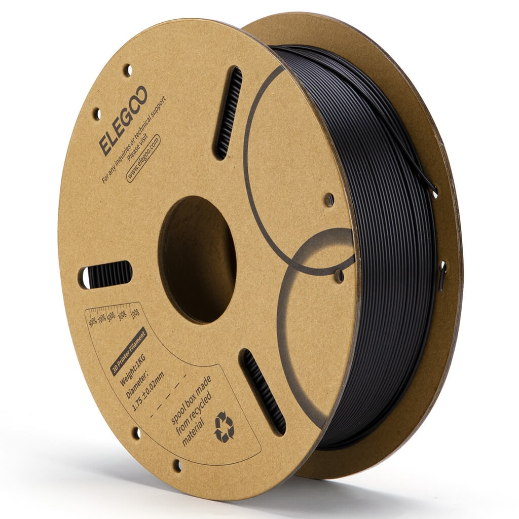 פילמנט שחור 1 ק"ג 1.75 מ"מ - ELEGOO PLA Black