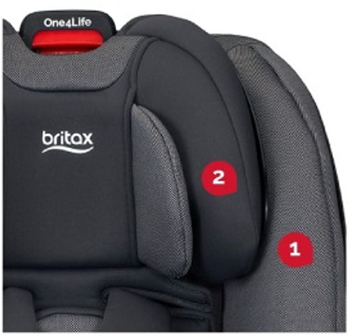 כיסא בטיחות משולב בוסטר וואן 4 לייף One4Life Clicktight - שחור ONYX