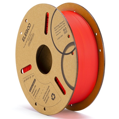 פילמנט PLA אדום 1 ק