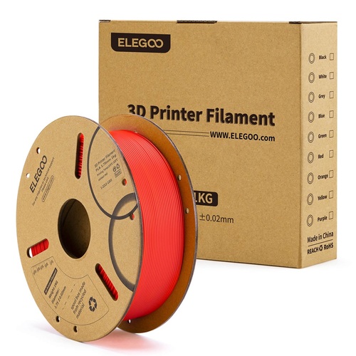 פילמנט PLA אדום 1 ק
