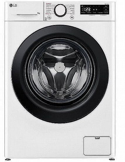 מכונת כביסה LG F2Y509WBLN1  שטיפה באדים ‏9 ‏ק"ג