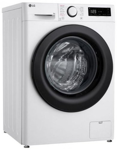 מכונת כביסה LG F2Y509WBLN1  שטיפה באדים ‏9 ‏ק