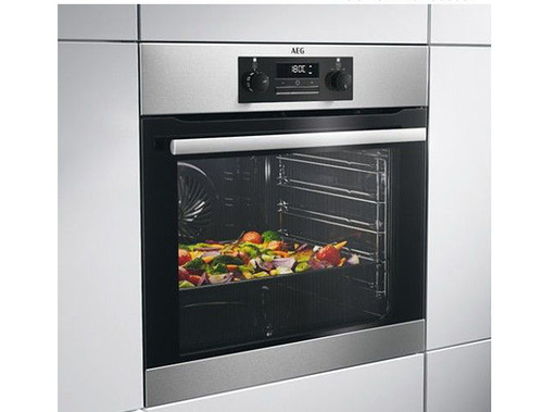 תנור בנוי AEG BEB331110M  נירוסטה 71 ליטר | תוצרת גרמניה