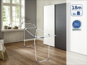מתקן ייבוש כביסה CLASSIC 180 Solid שטח תלייה 18 מטר כ-2 מכונות כביסה