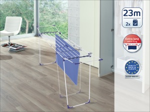 מתקן יבוש כביסה מתרחב CLASSIC  230 Solid תליה 23 מטר