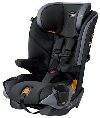 כסא בטיחות משולב בוסטר מיי פיט MyFit עם 4 מצבי שכיבה/ישיבה - שחור/אפור בהיר Iron