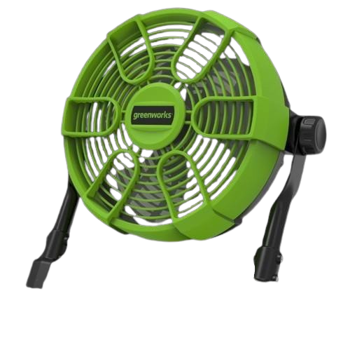 מאוורר קמפינג נטען 24V קוטר 25.4 ס"מ 5 מהירויות - GREENWORKS 99634