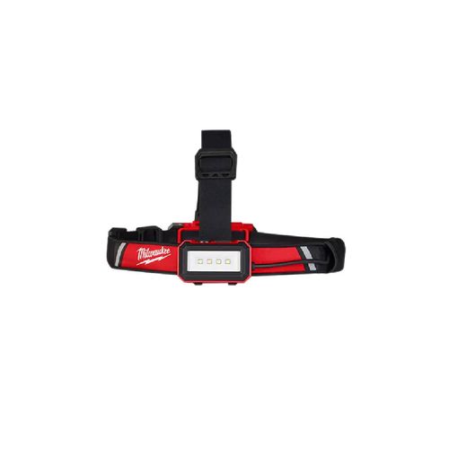 פנס ראש LED נטען 4V USB לקסדות בטיחות 600 לומנס  מבית Milwaukee דגם 2115-21 	