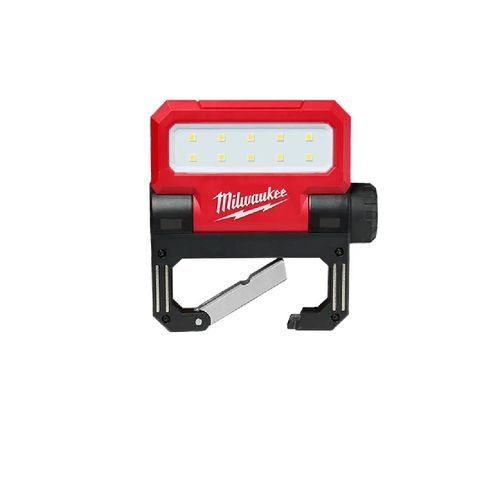 פנס לד נטען מילווקי USB 4V עם תפיסת שאקל 550 לומינס סוללה 3AH מטען