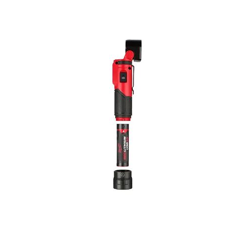 פנס כיס מילווקי - מגנטי מתכוונן 4V נטען USB עם 550 לומינס 2113-21 / L4 PWL-301 MILWAUKEE