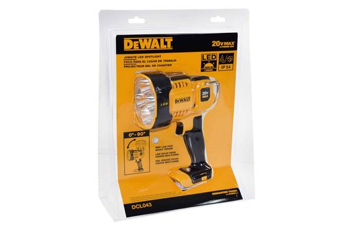 פנס פרוג'קטור דיוולט - 18V DEWALT DCL043 - גוף בלבד