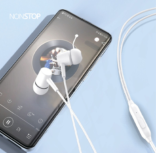 אוזניות חוטיות NONSTOP MonoxBUDS White