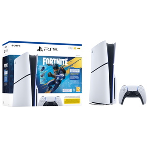 קונסולת משחק סוני פלייסטיישן Sony Playstation 5 Slim כולל שובר למשחק Fortnite