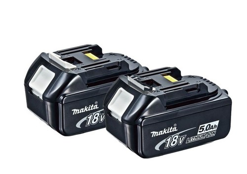 זוג סוללות ליתיום 18V 5.0ah MAKITA