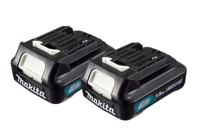 זוג סוללות 1.5AH לסדרת ליתיום 10.8V BL1015BX2