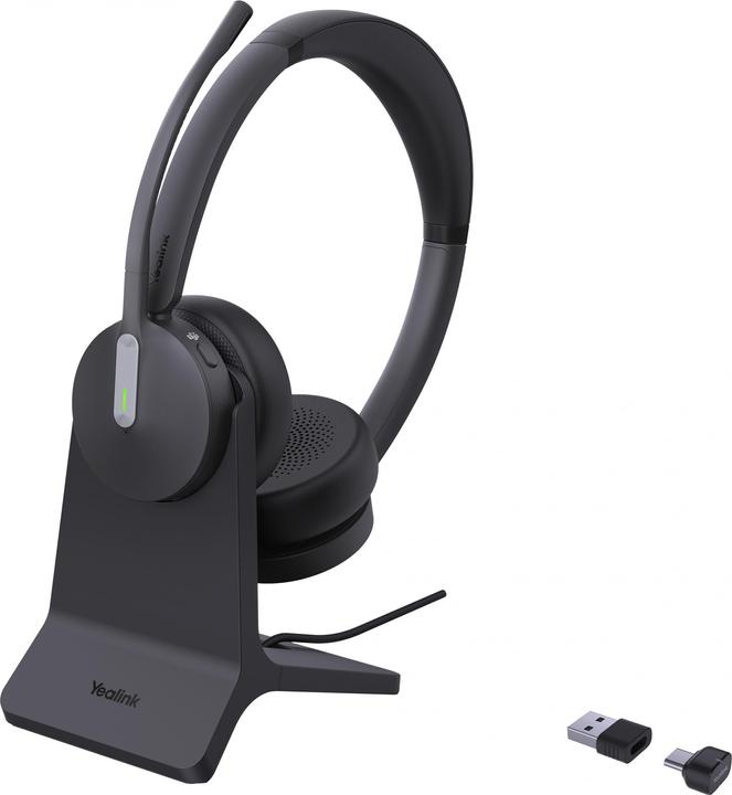 אוזניות Yealink BH70 Dual Teams with stand USB C/A