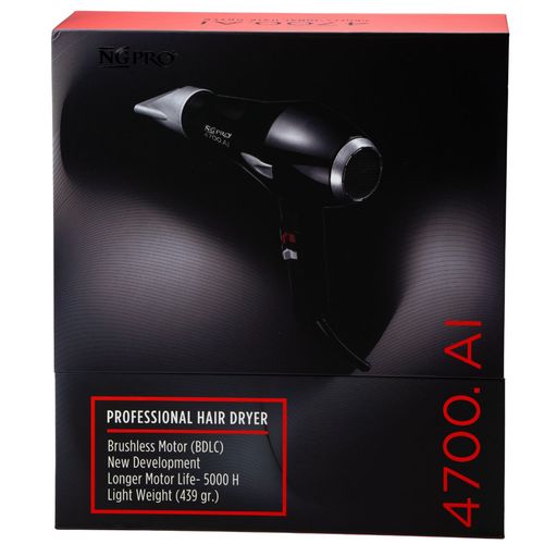 מייבש שיער 4700 NG PRO AI EK קל במיוחד - גדעון קוסמטיקס