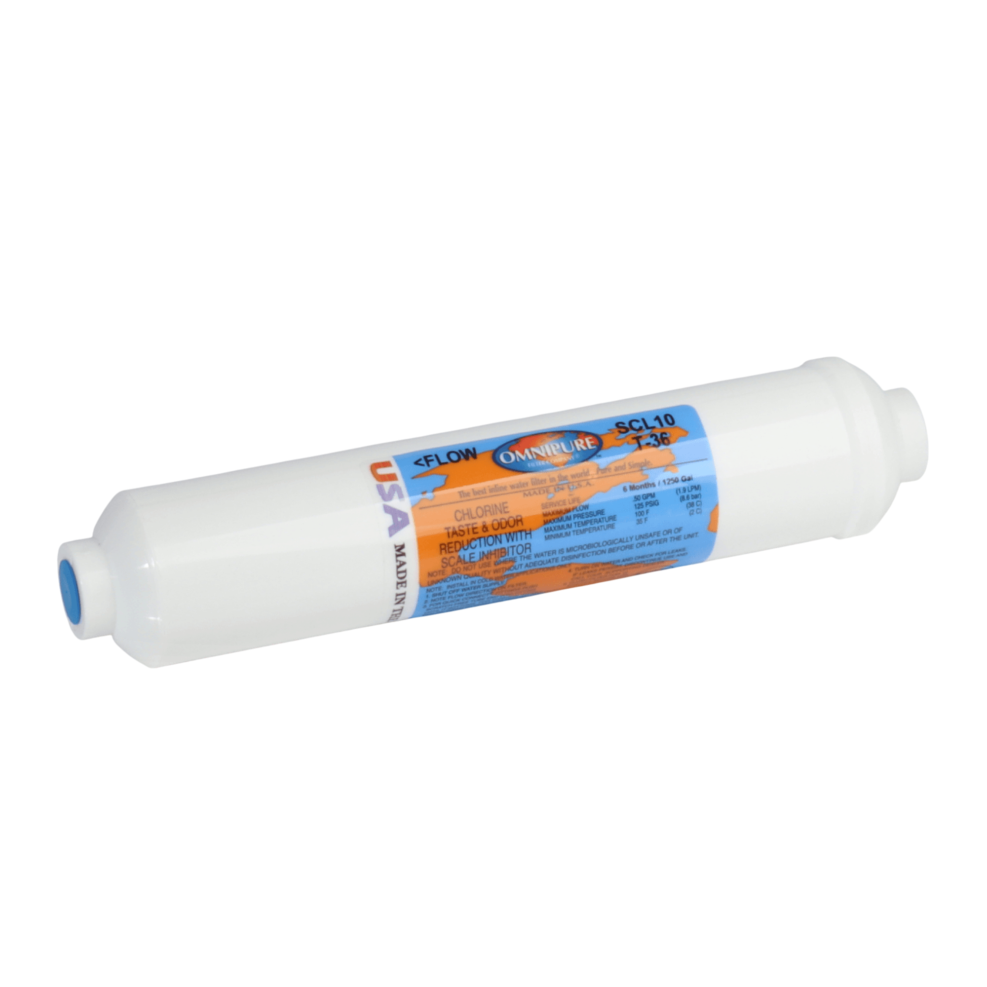 מסנן קו לברי מים אמריקאי Omnipure דגם SCL10