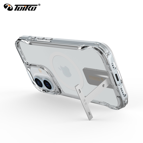 מגן לאייפון  סדרה 15, הנחה 35%, MagSand שקוף קשיח Toiko Titan   מתאים ל IP15,IP 15PLUS,  1P15 PRO, IP15 PRO MAX