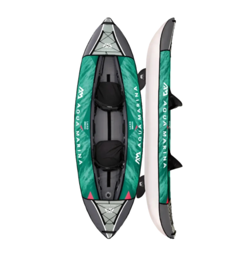  קיאק מתנפח ל 2 אנשים עם משוטים ומשאבה AQUA MARINA Laxo LA320