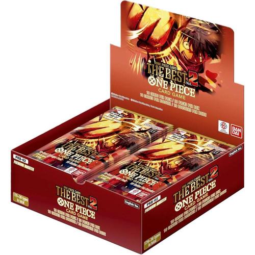 קלפי וואן פיס בוסטר בוקס אנגלי PRB-02 Premium Booster Vol. 2 - Booster Box - Premium Booster -The Best- Vol. 2 (PRB-02)