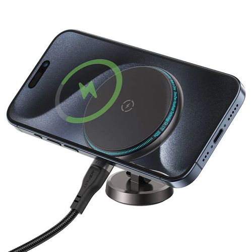 מעמד טלפון לרכב כולל טעינה אלחוטית magsafe 15W ACEFAST D30