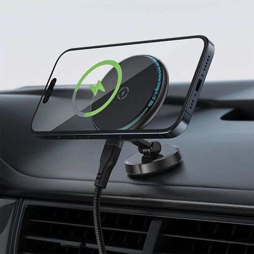 מעמד טלפון לרכב כולל טעינה אלחוטית magsafe 15W ACEFAST D30