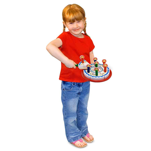 ערכה עוגת יום הולדת מעץ 34 חלקים 5