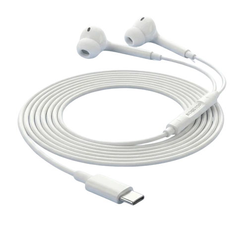אוזניות כפתור חוטיות NONSTOP HearGo Soft USB-C