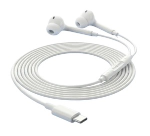 אוזניות כפתור חוטיות NONSTOP HearGo Soft USB-C
