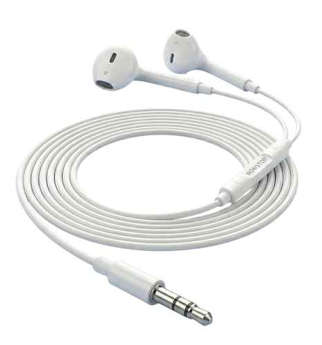 אוזניות כפתור חוטיות NONSTOP HearGo Classic 3.5mm 