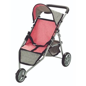 עגלת בובה 3 גלגלים