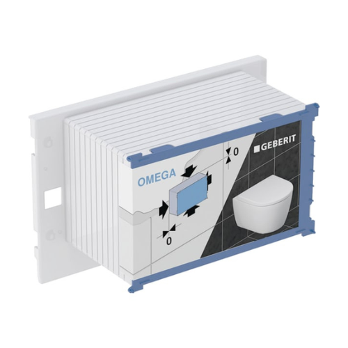 קופסת הגנה ניאגרה סמויה גבריט GEBERIT דגם OMEGA 12 243.092.00.1