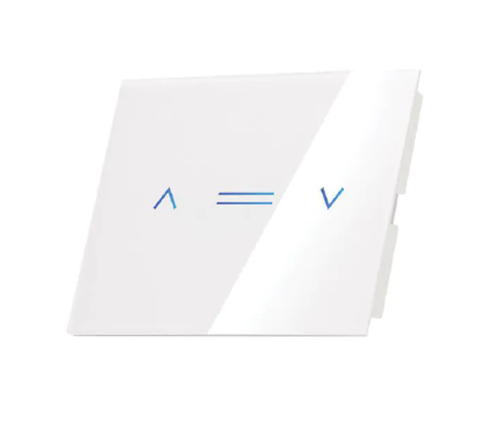 מתג זיגבי חכם 1 תריס- לבן semicom