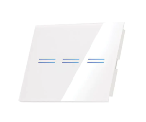 מתג זיגבי חכם 3 הדלקות- לבן semicom