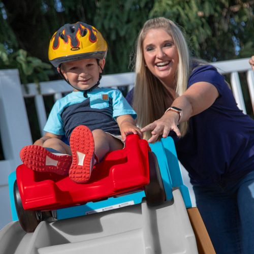 מסלול רכבת הרים במדרון Extreme Roller Coaster מסלול 4.72 מטר ארוך במיוחד 4313